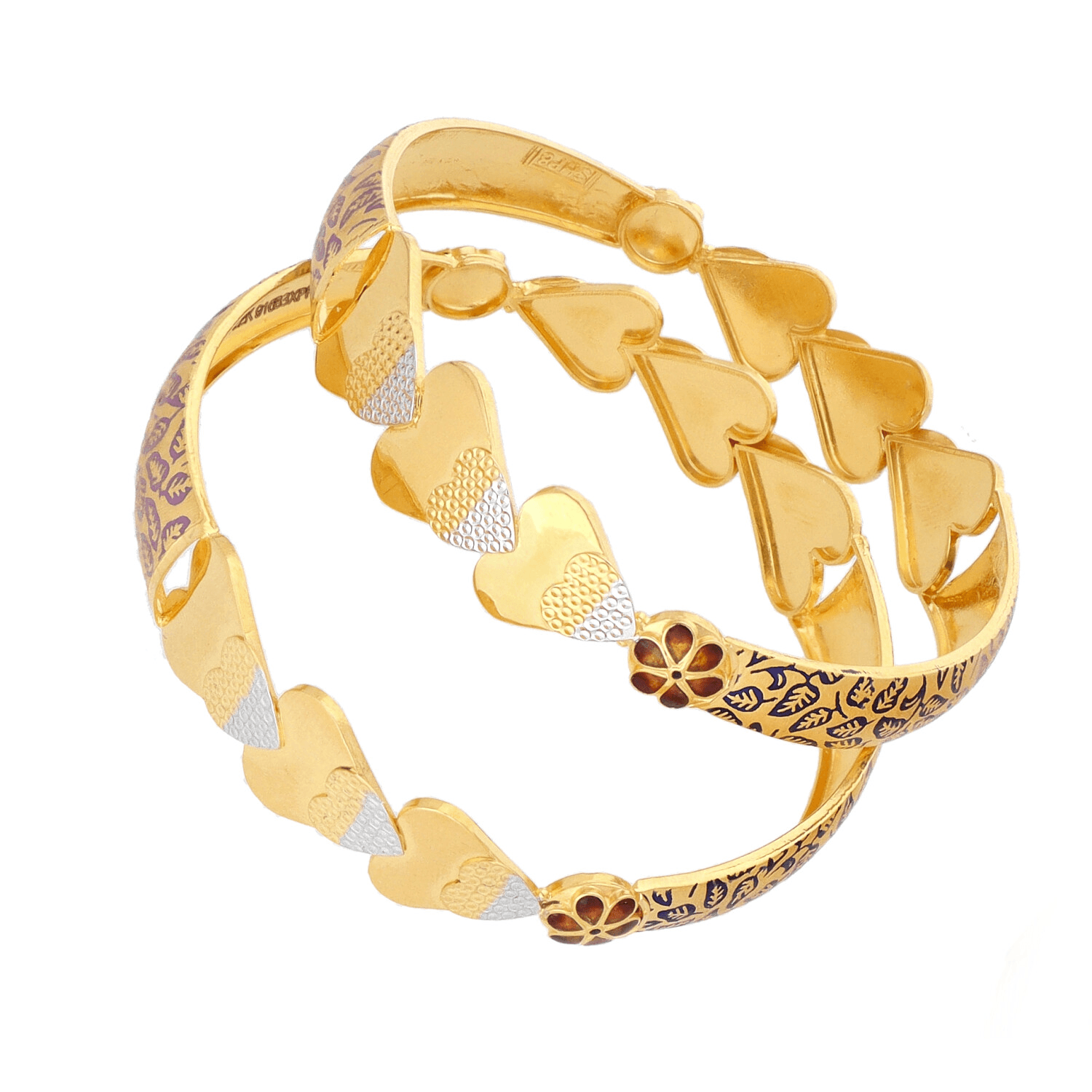 Machine Made Gold Bangle