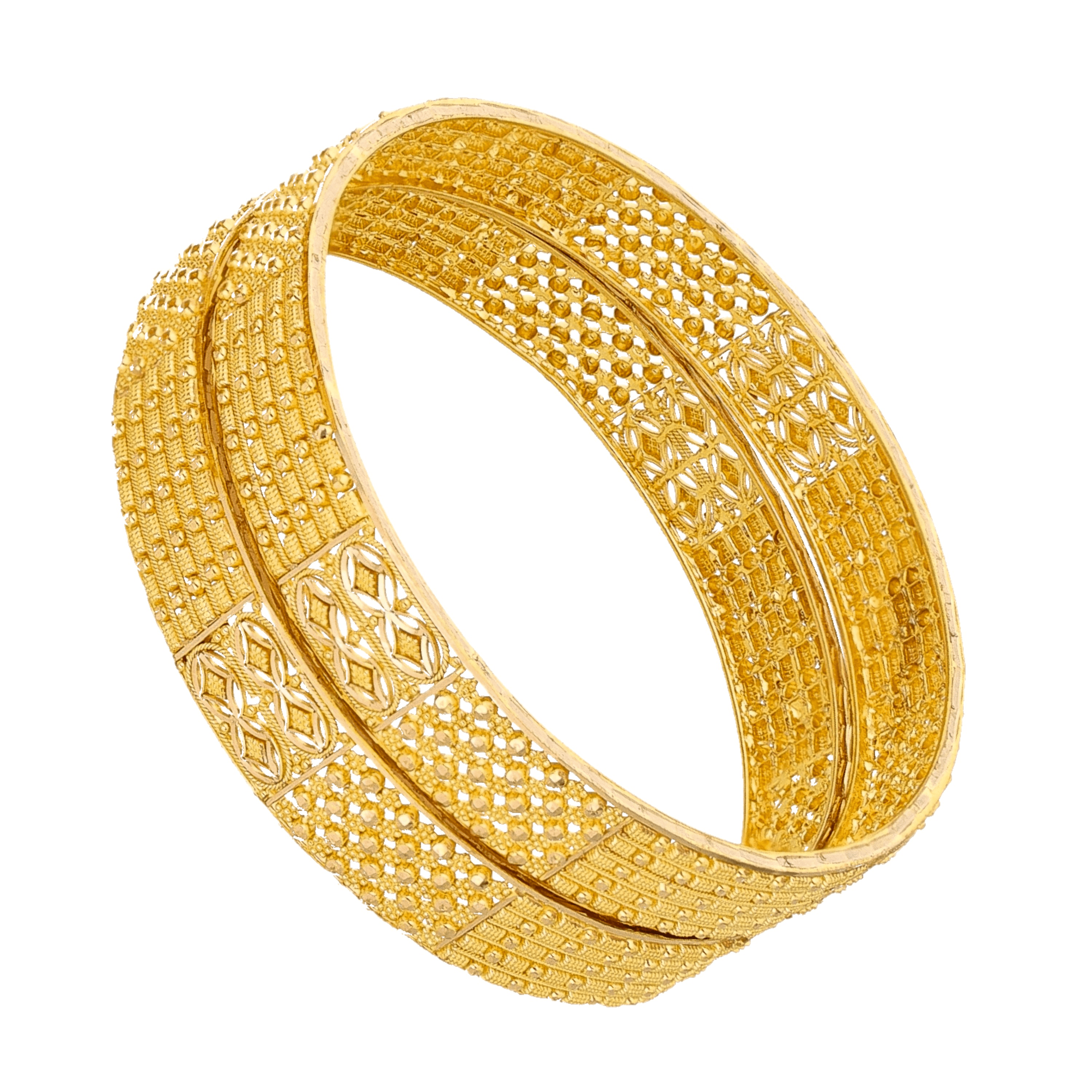 Gold bangle