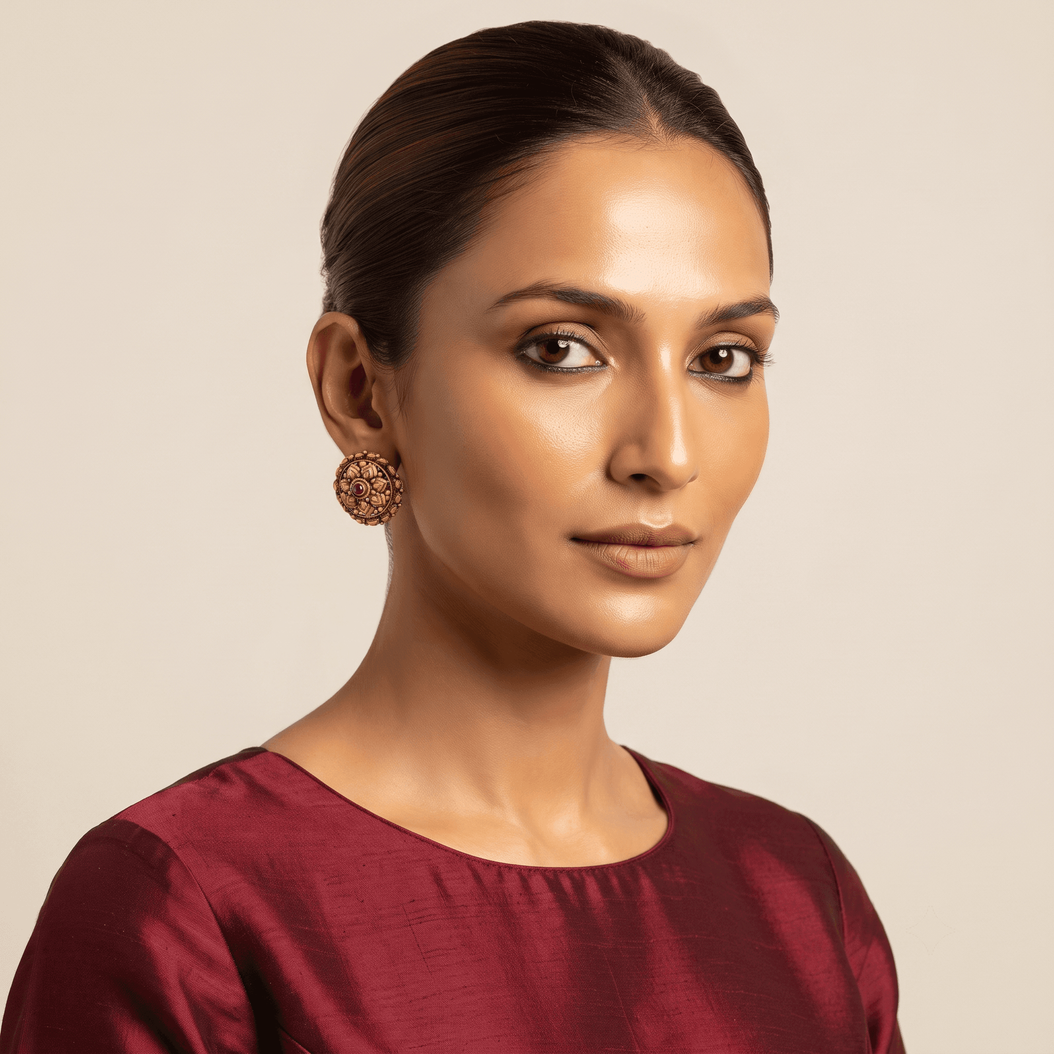 Antique Gold Earrings
