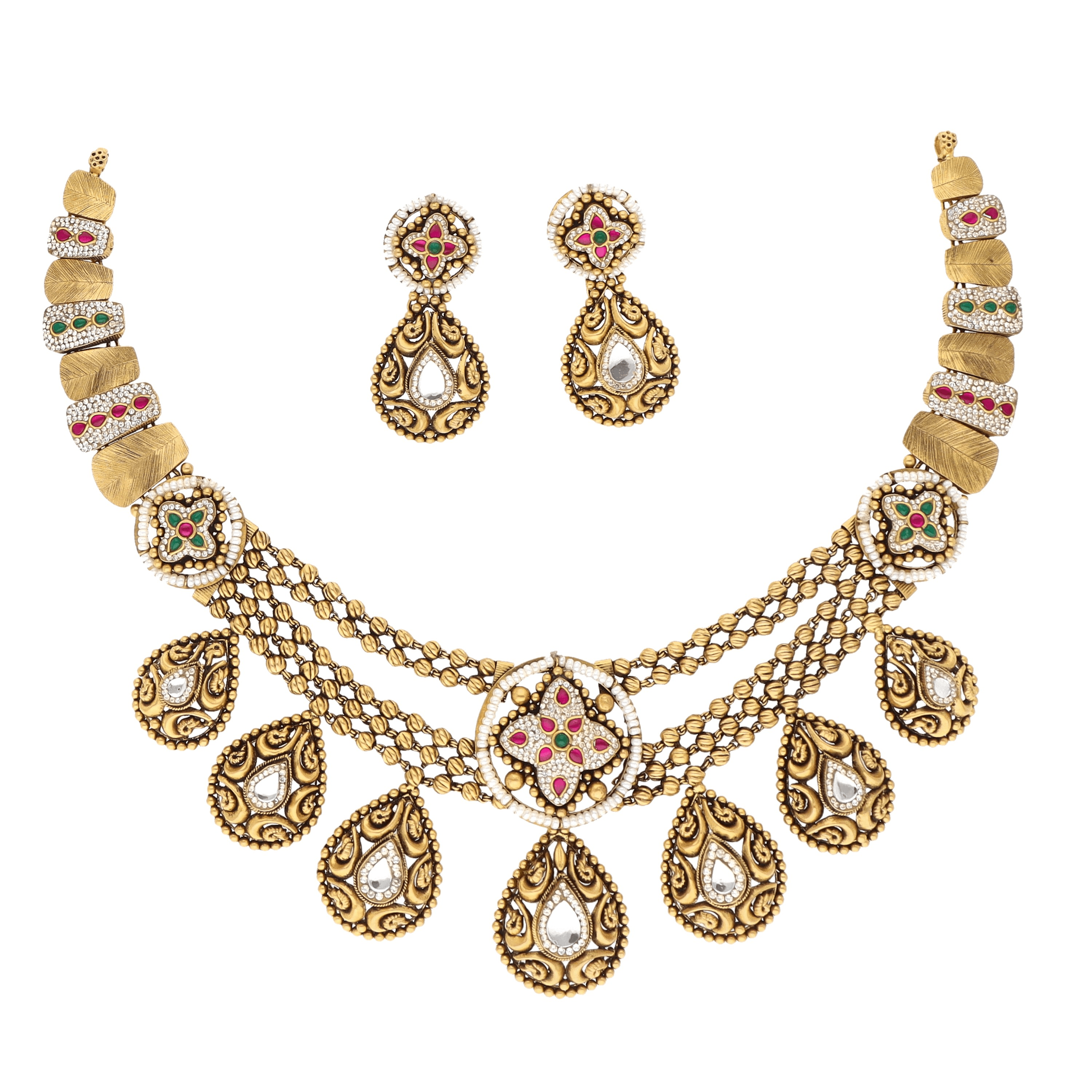 Antique Gold Half Set