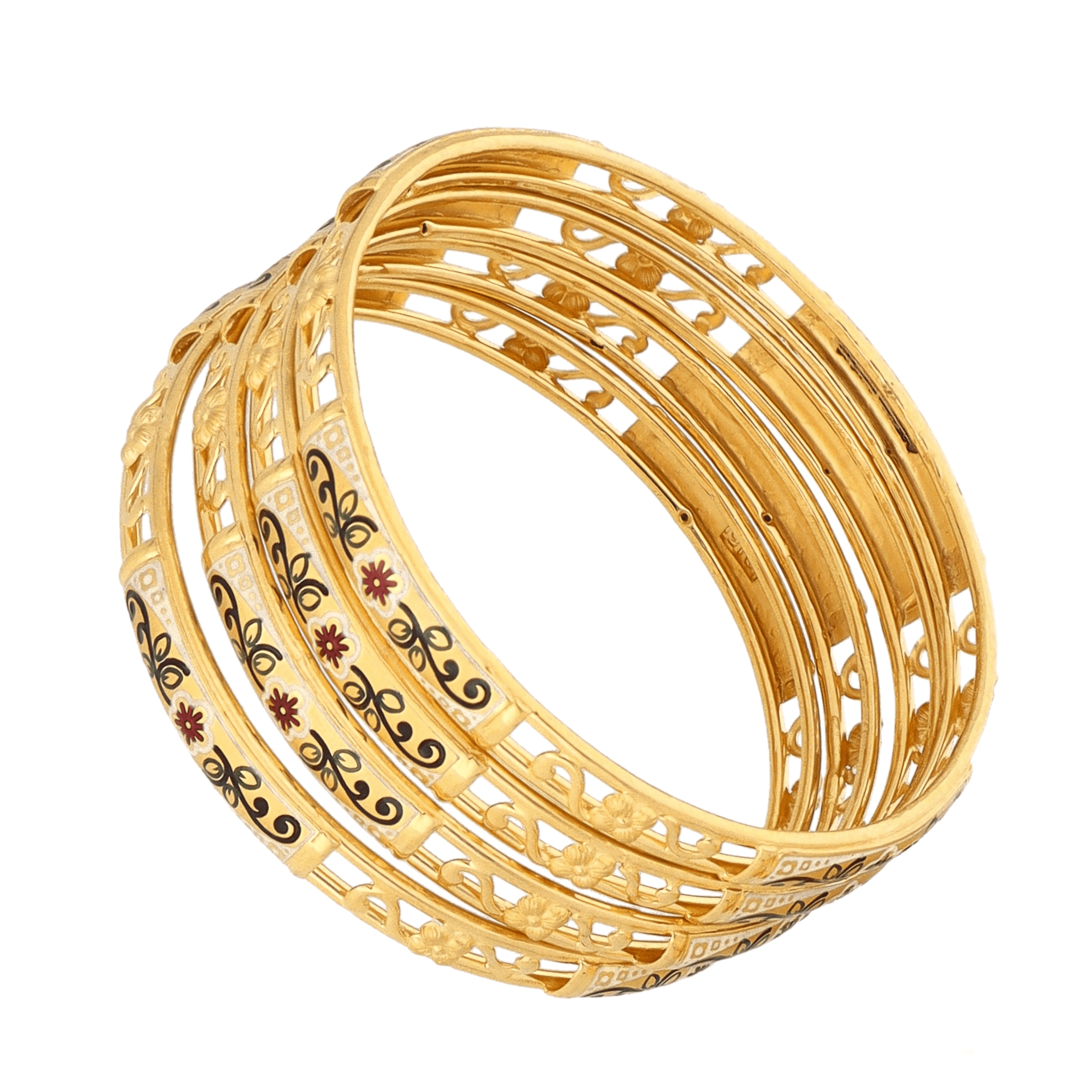 Gold bangle