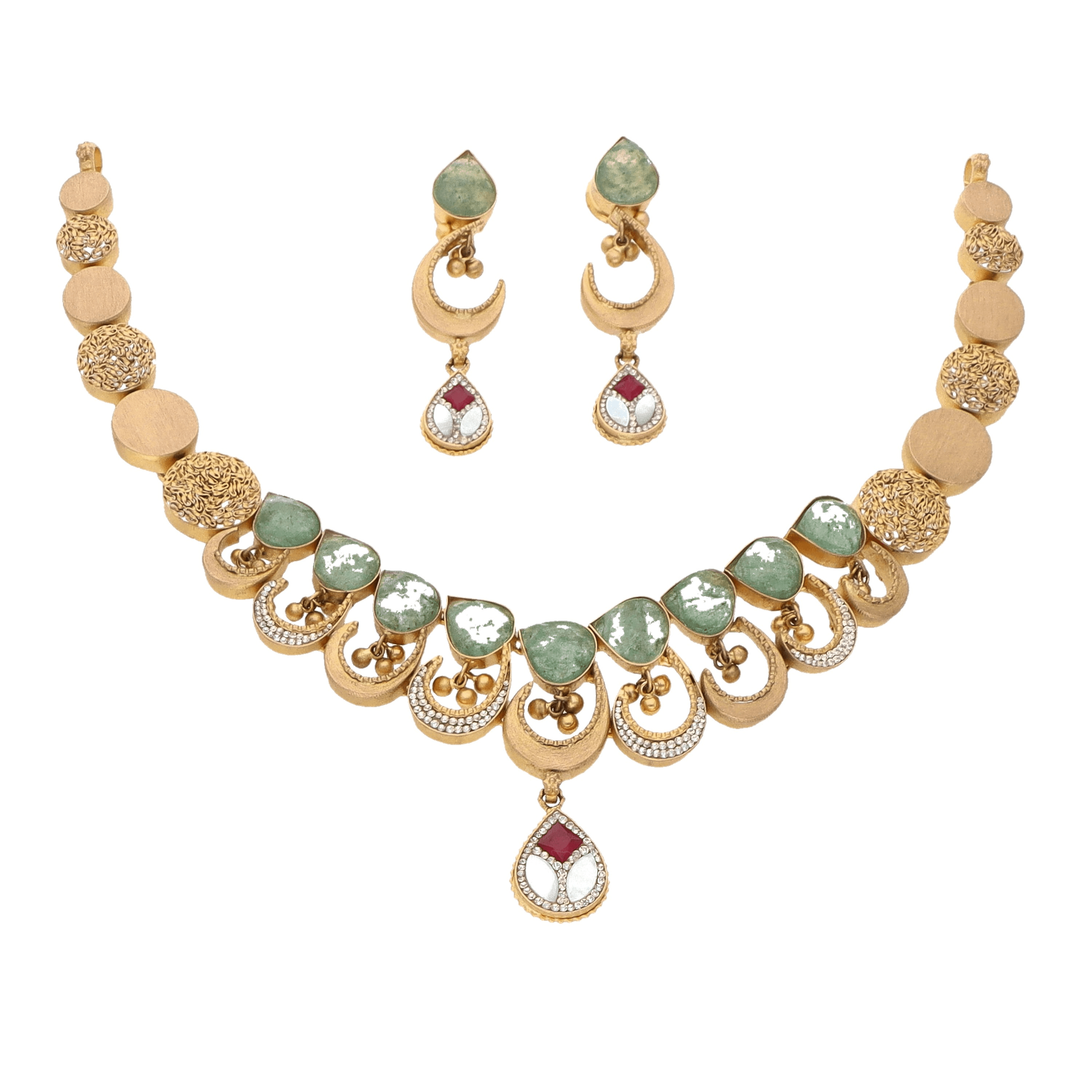 Antique Gold Half Set
