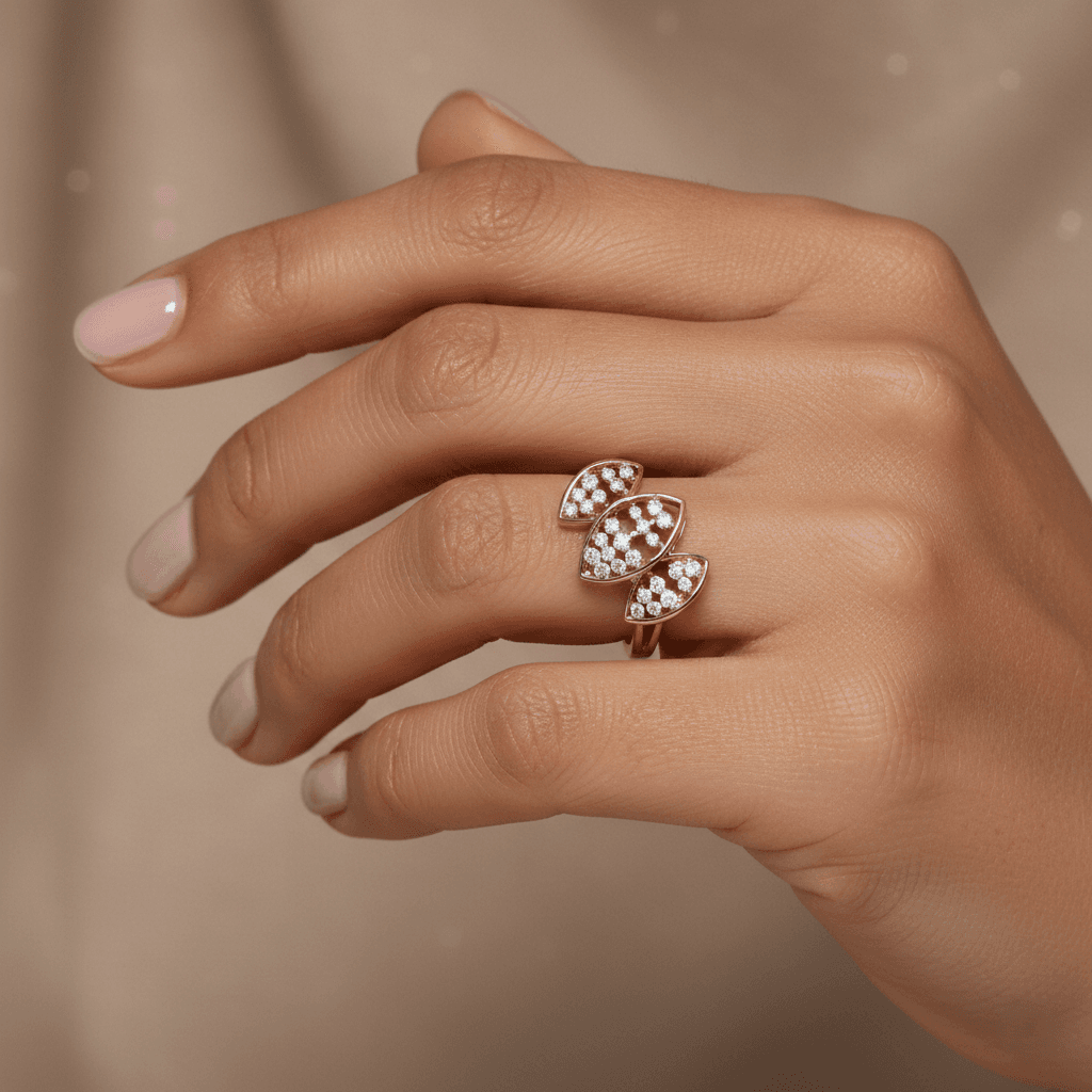 Gold D Ring