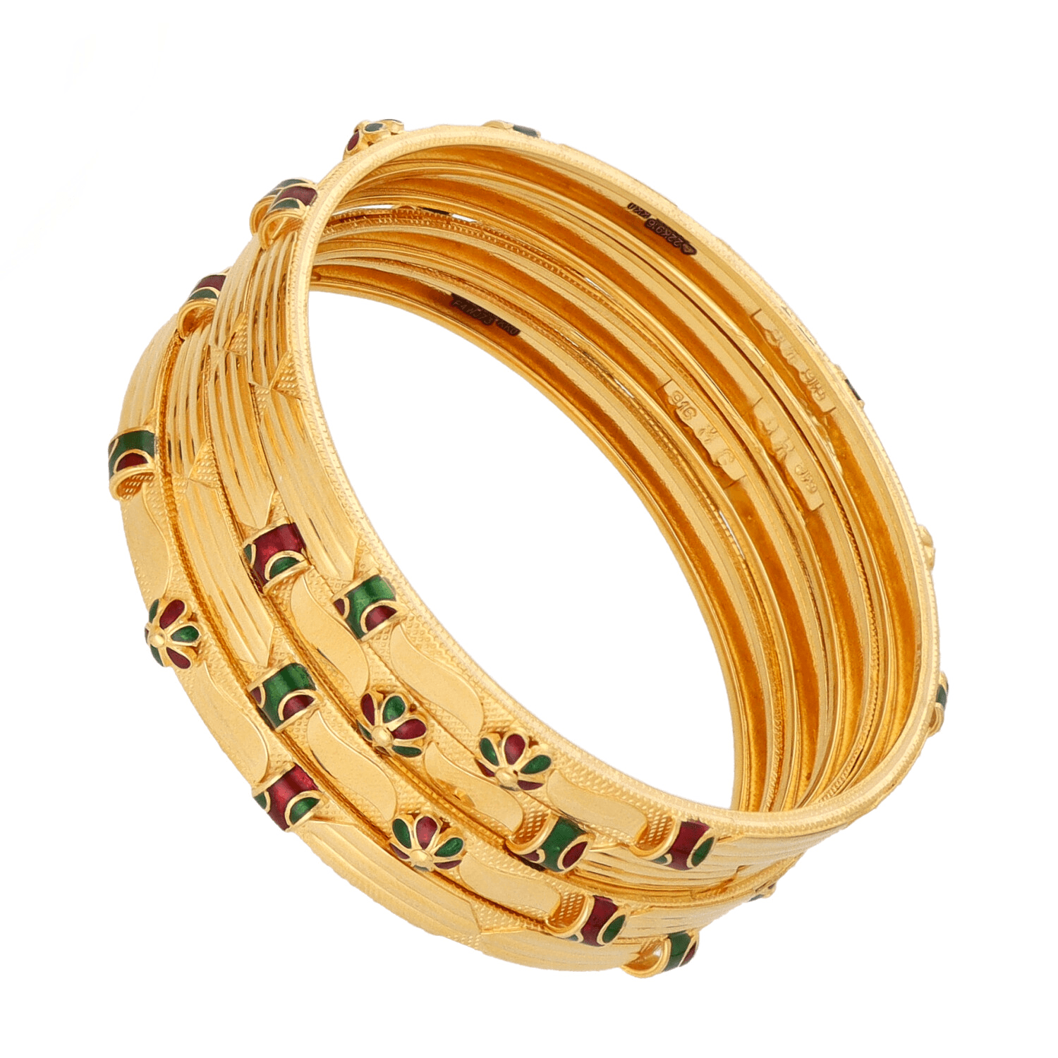 Gold bangle