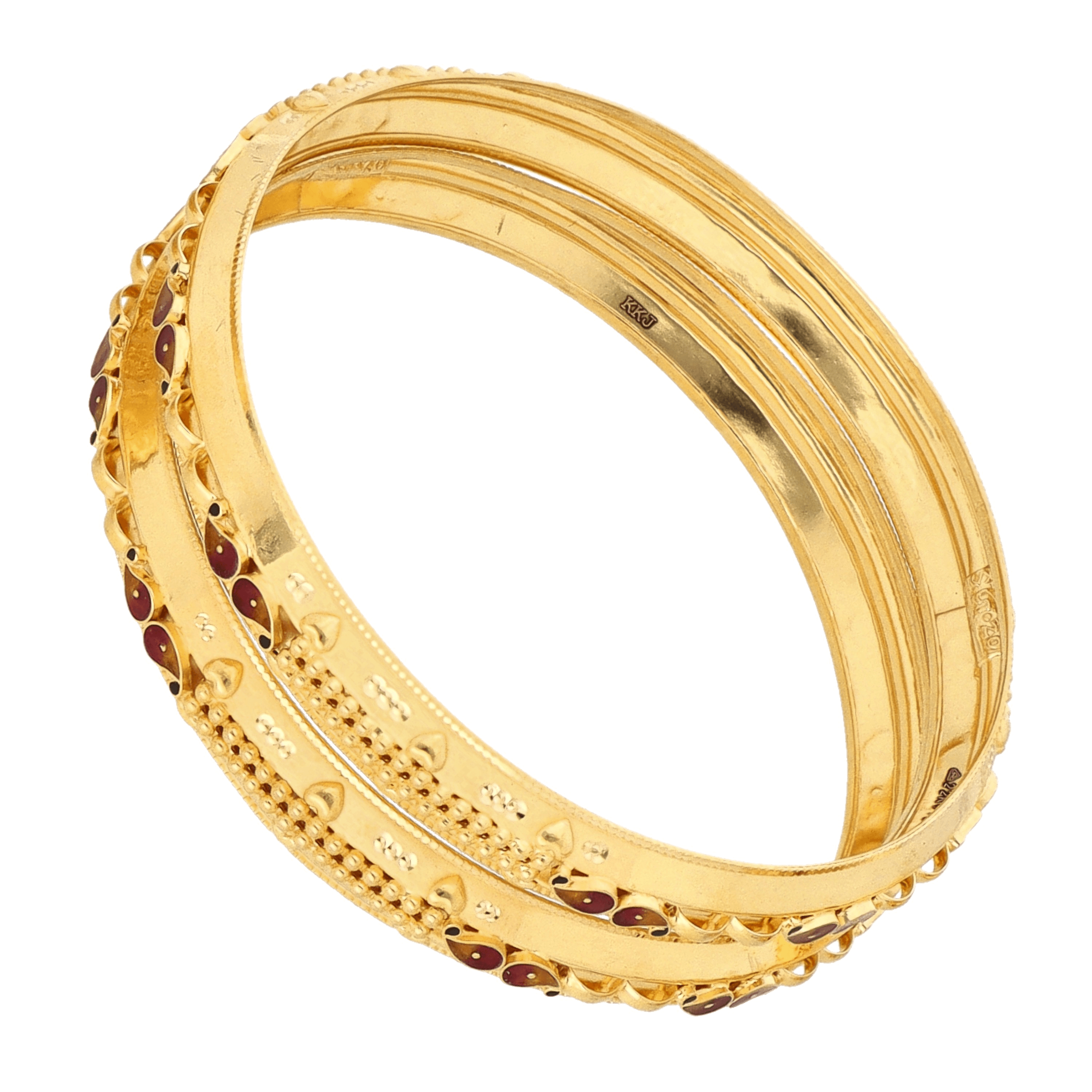 Gold bangle