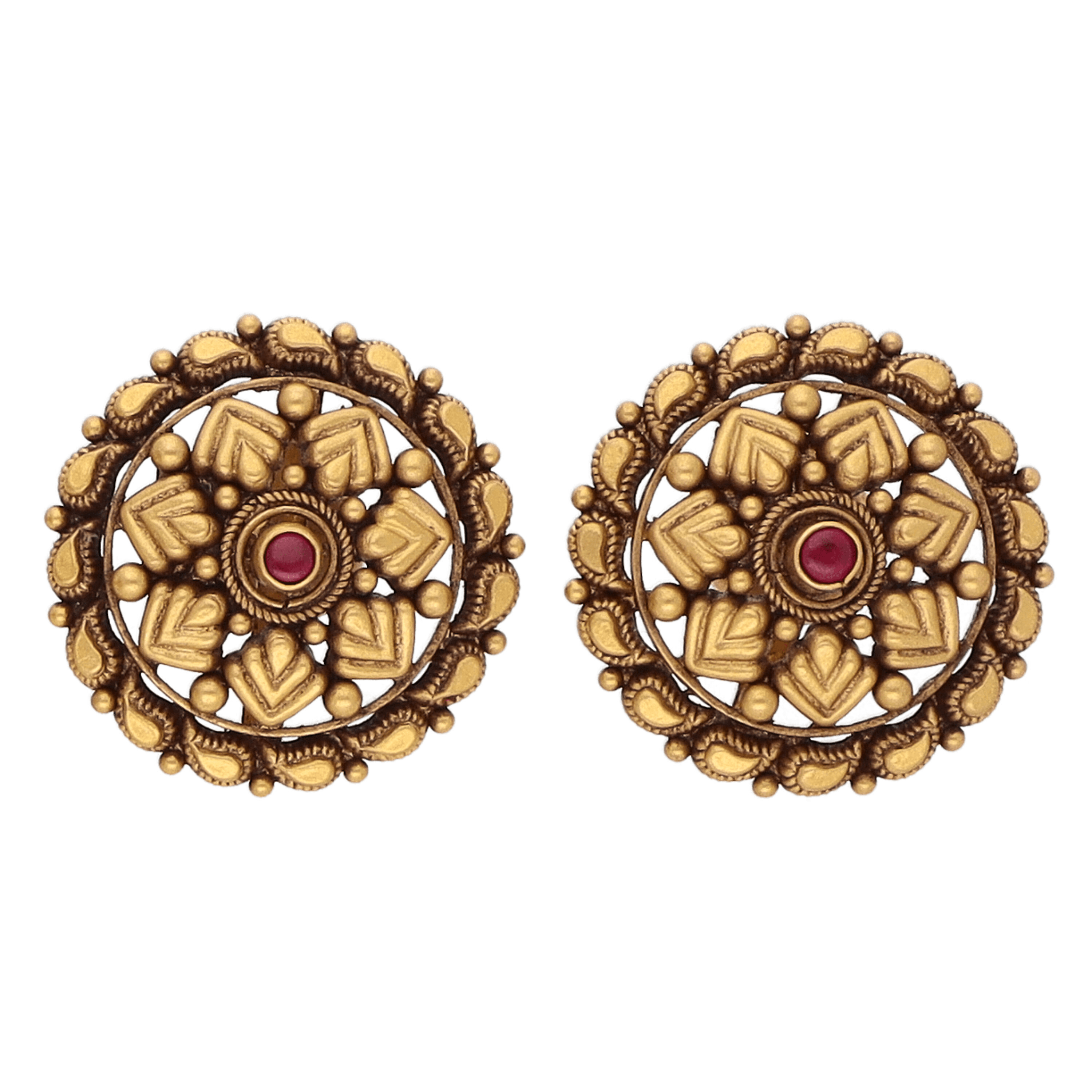 Antique Gold Earrings