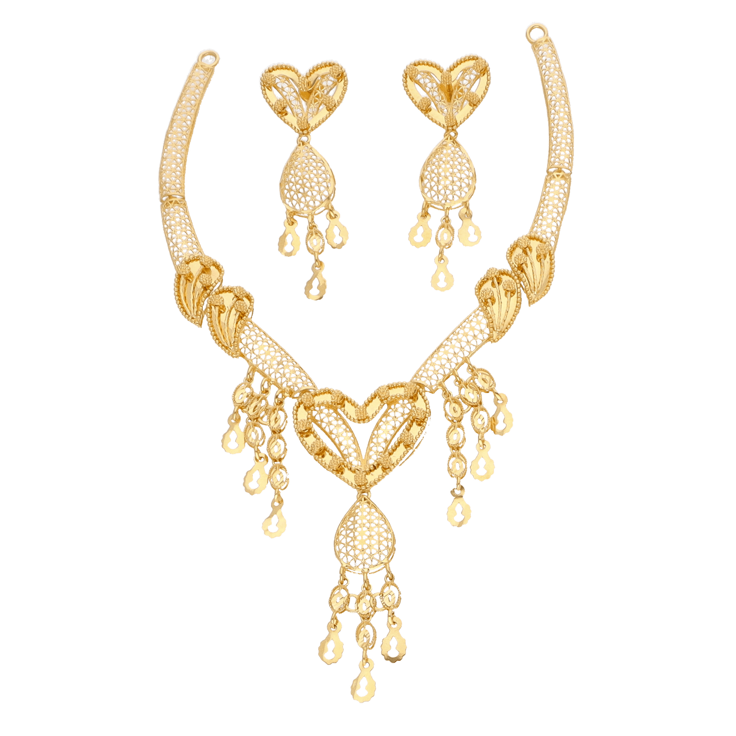 Gold halfset