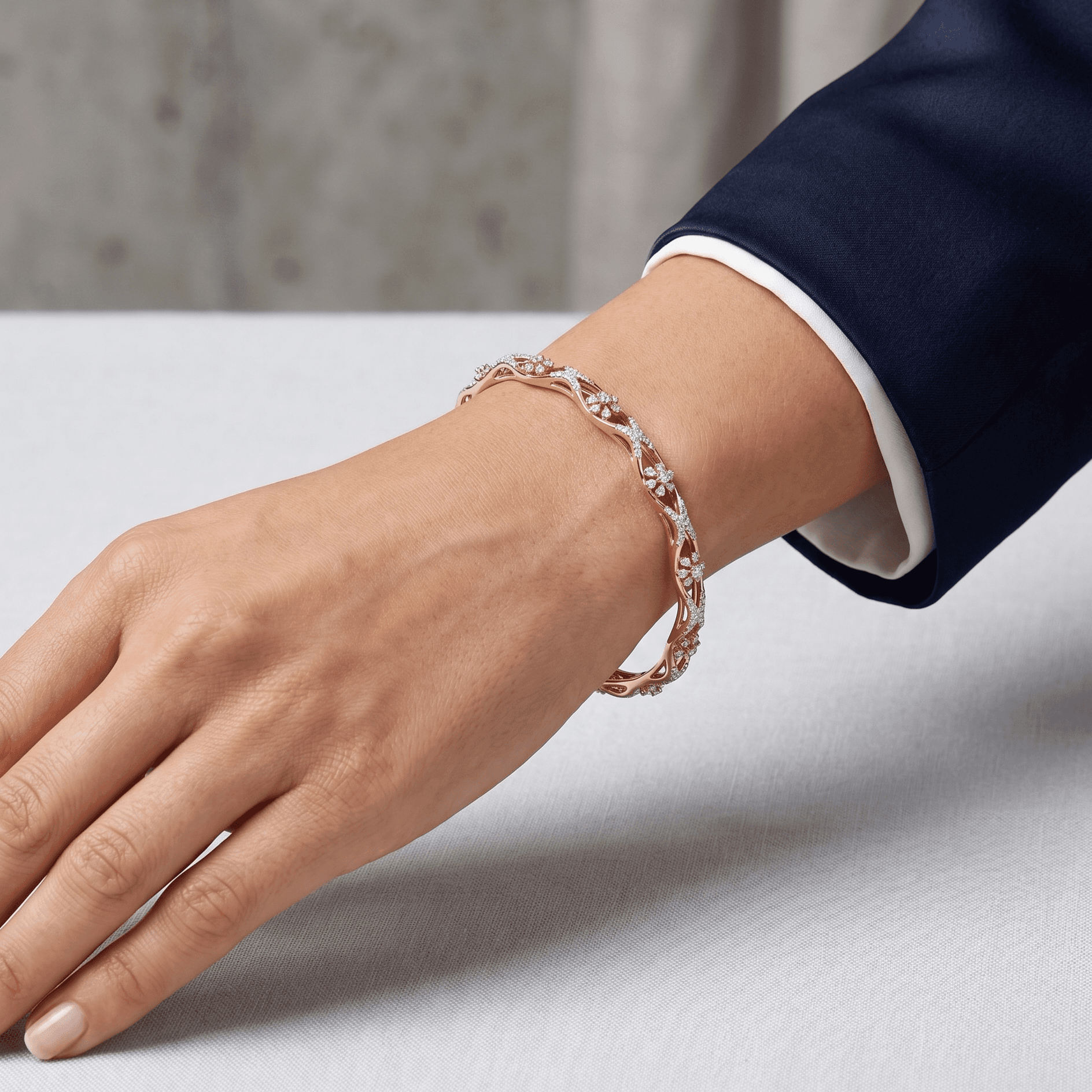 Diamond Bangles
