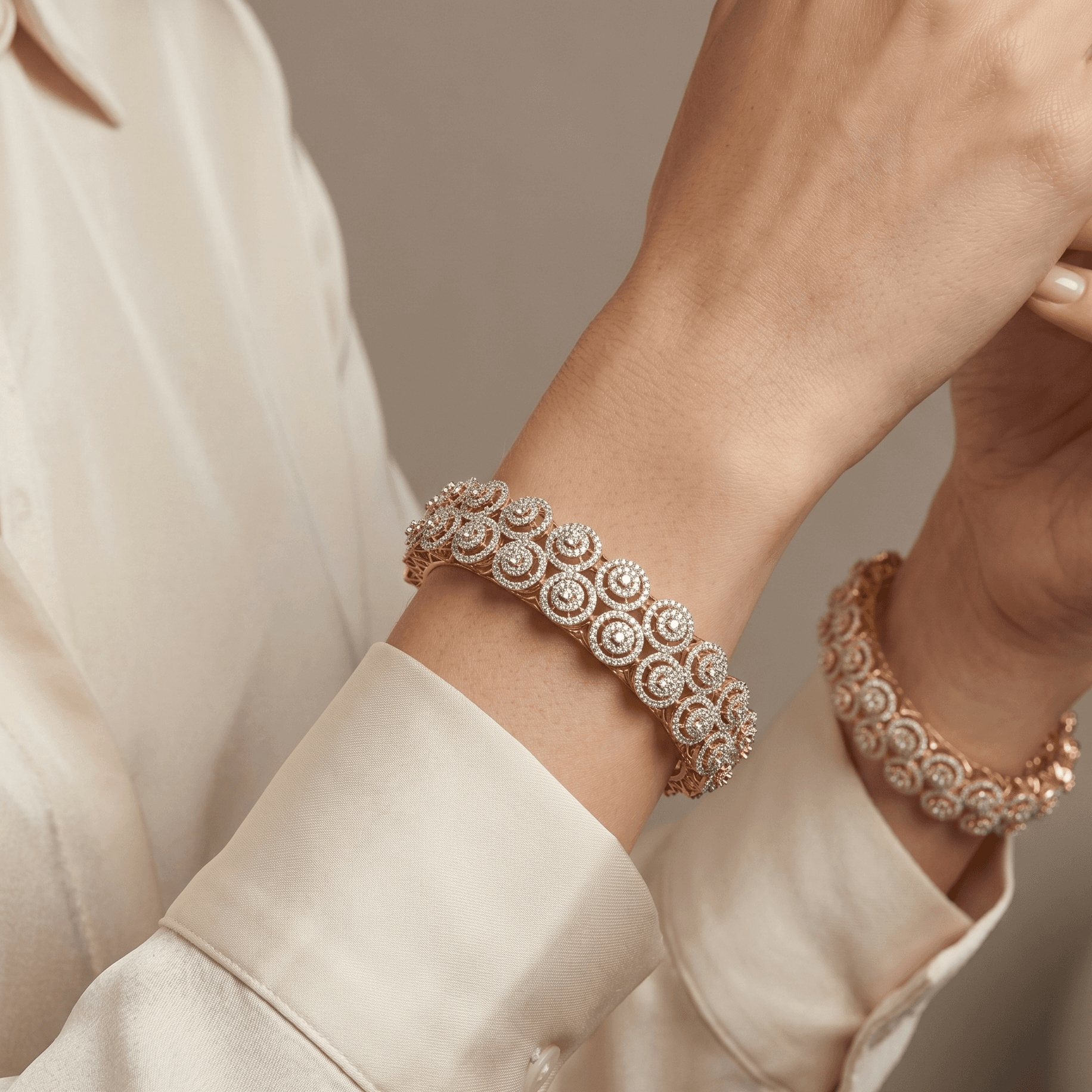 Diamond Bangles