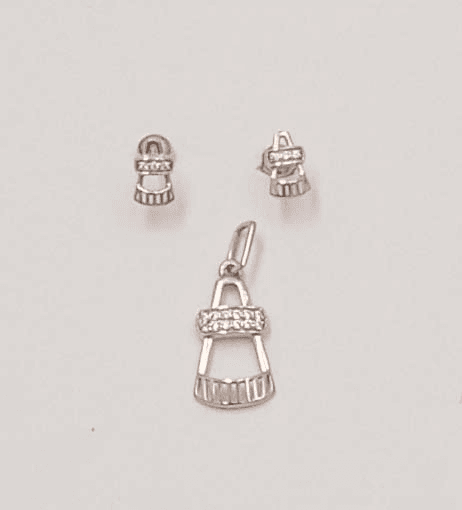 Rose Gold Pendant Set