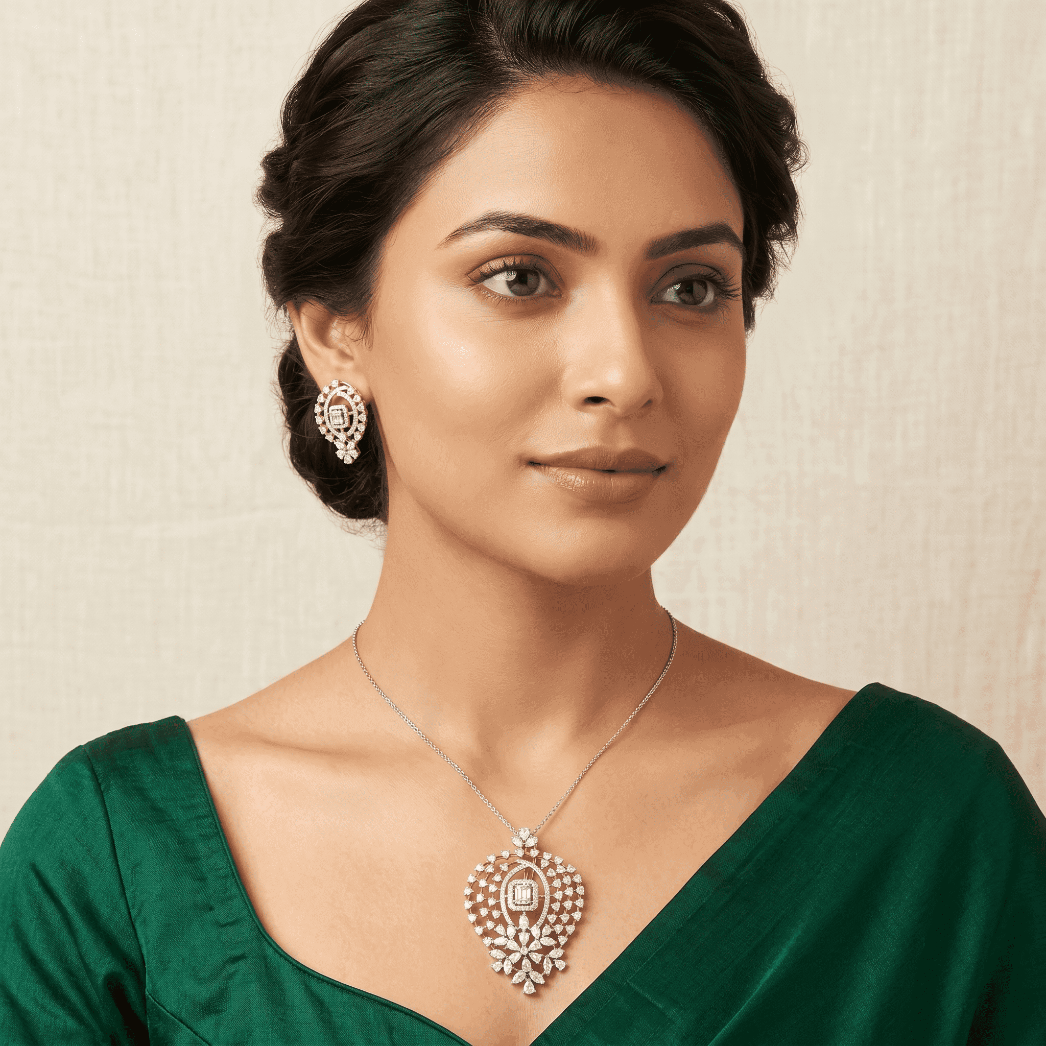 Gold D Pendant