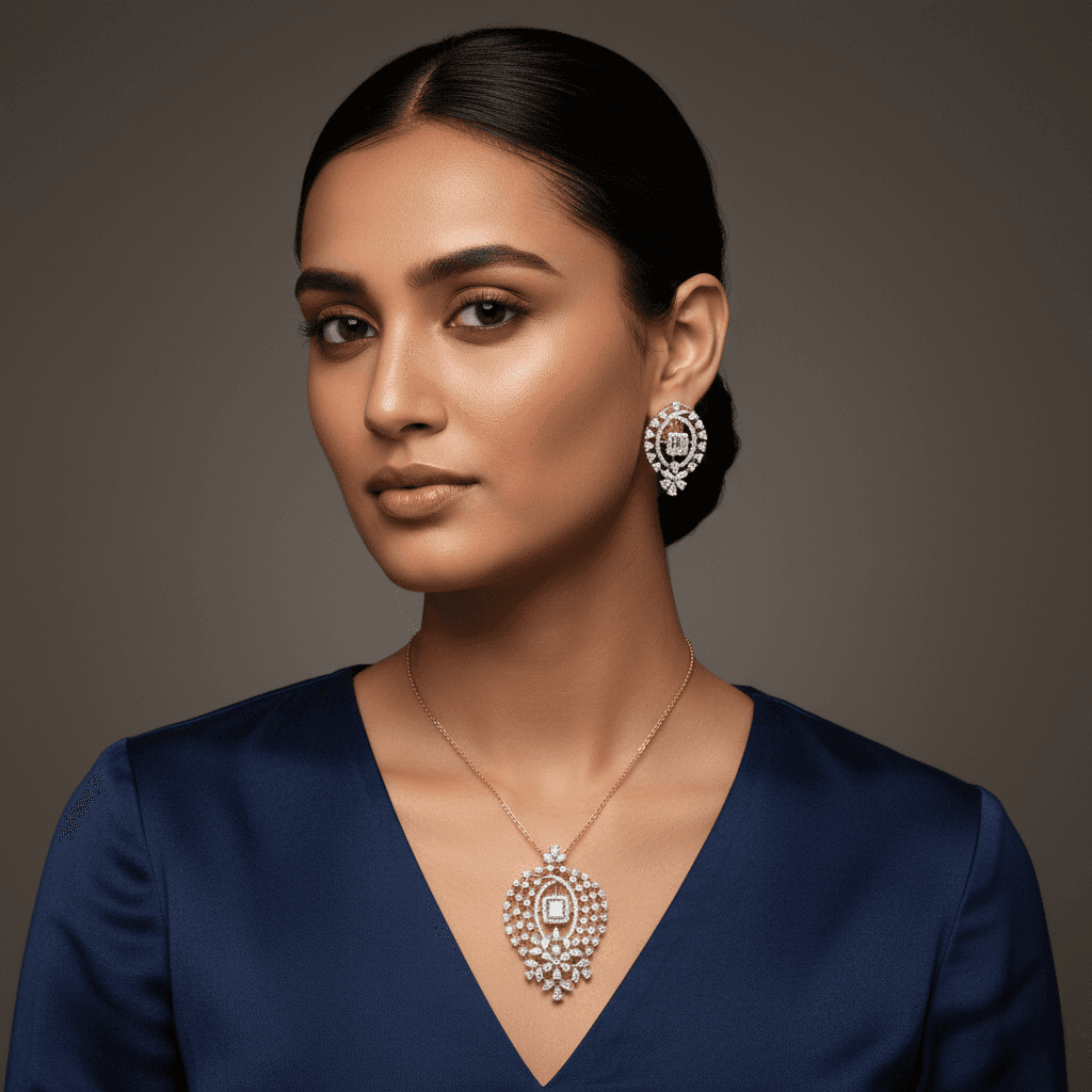 Gold D Pendant