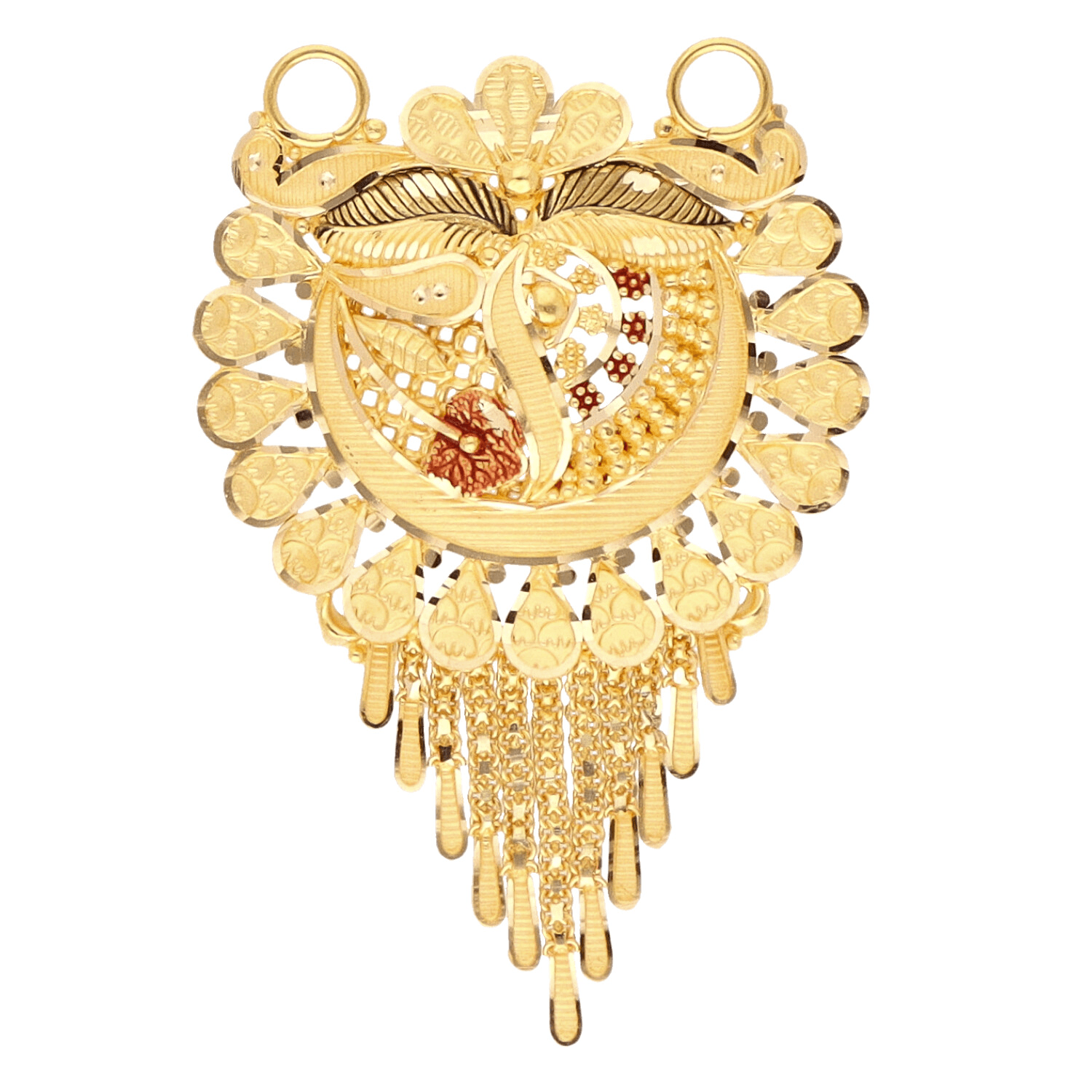 Gold pendant